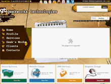 Tablet Screenshot of geekworkx.com